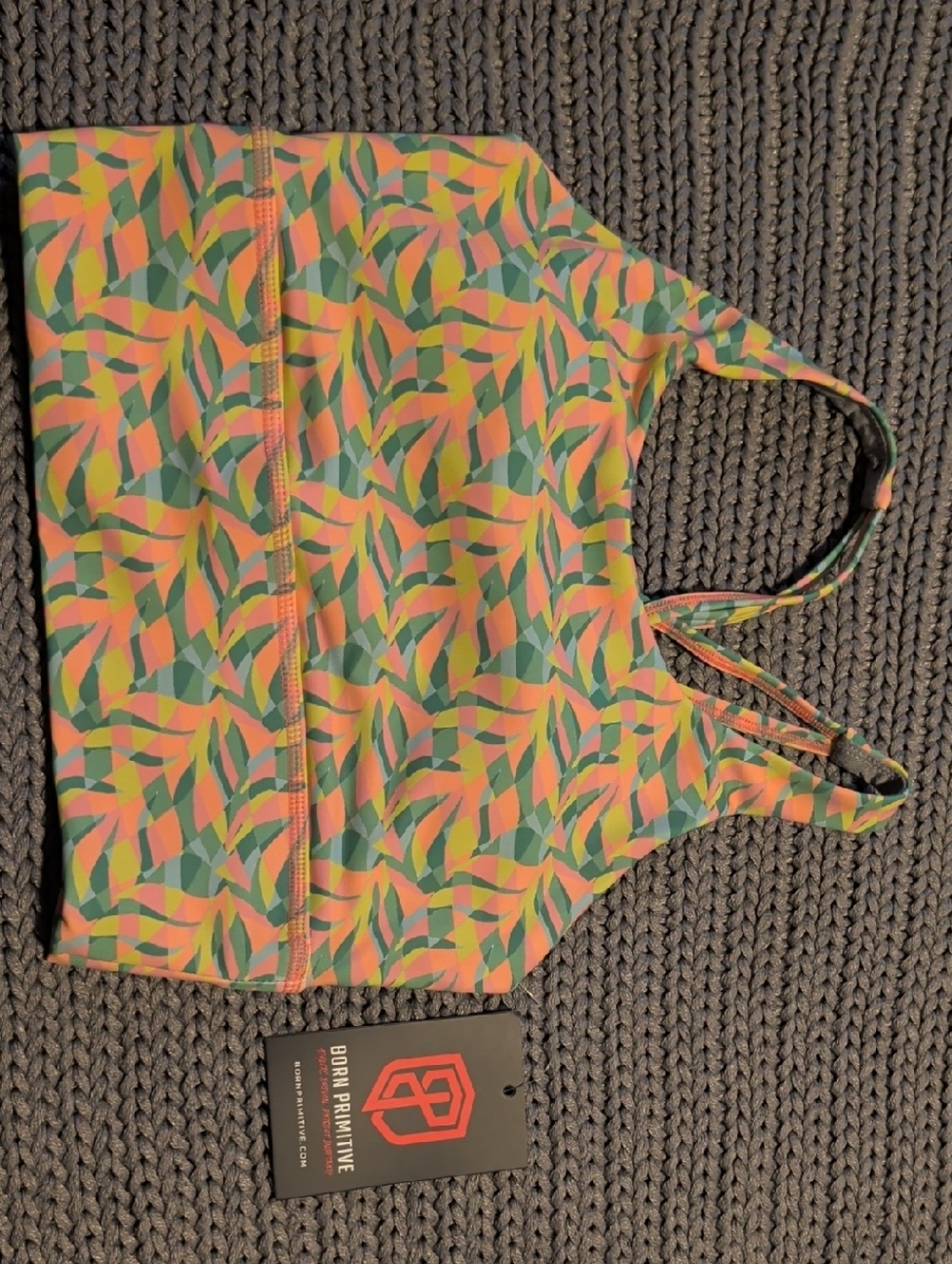 Born Primitive Crossfire Sports Bra NWT